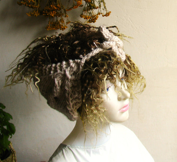 Winter Warm Bonnet Hat Women Knit Hat Jane Austen Fall Hat Ear Cover Soft Thick Soft  Fall Accessories Size S-XXL