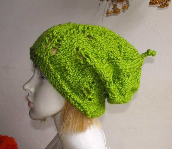 Knitted Unisex Beanie Spring Summer Hat