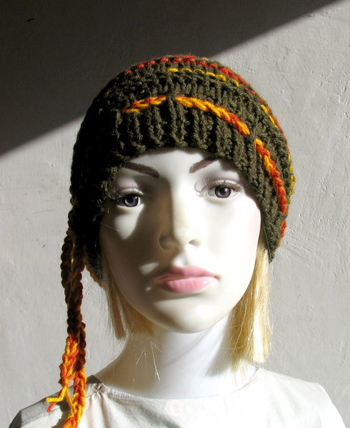 Handmade Unisex Dreads Long / Tube Hat