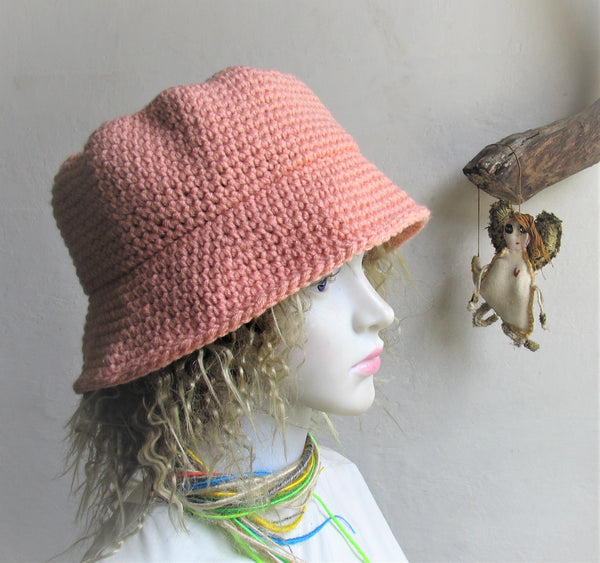 XXL Handmade Crochet Dreads Hat Rustic Hat Bohemian Western Hat Boho Hippie Hipster Festival Hat Girl's Crochet Hat bucket hats Toddler Baby hat Ladies hat