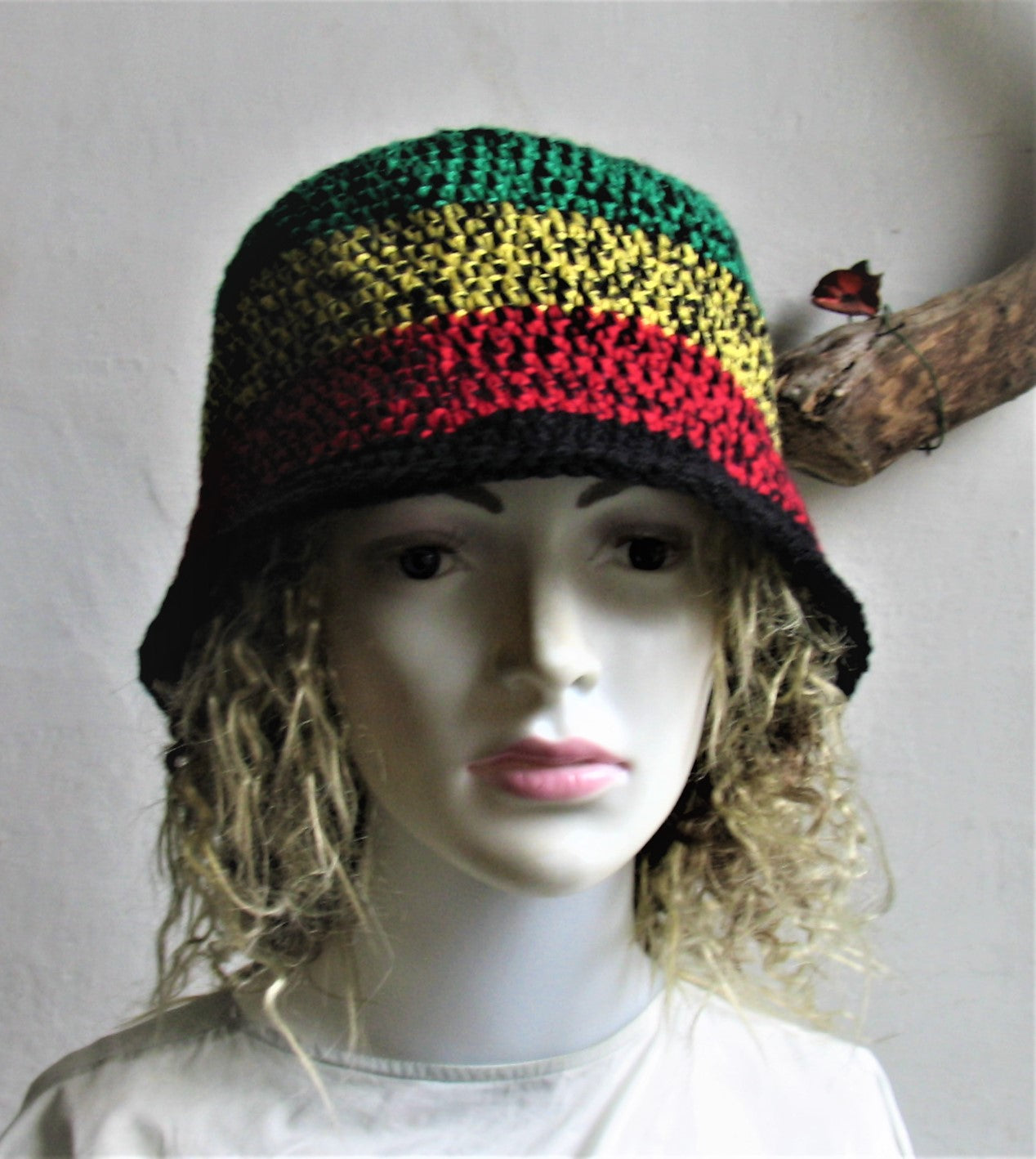 4 Crochet Beanie Pattern Set - Hippie Crochet Hat Patterns