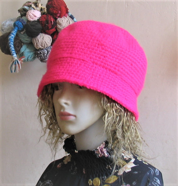Bucket hat Jamiroquai style Handmade Crochet for dreadlocks Bucket Hat Crochet Rustic Hat Bohemian Western Hat Boho Hippie Hipster Festival Hat