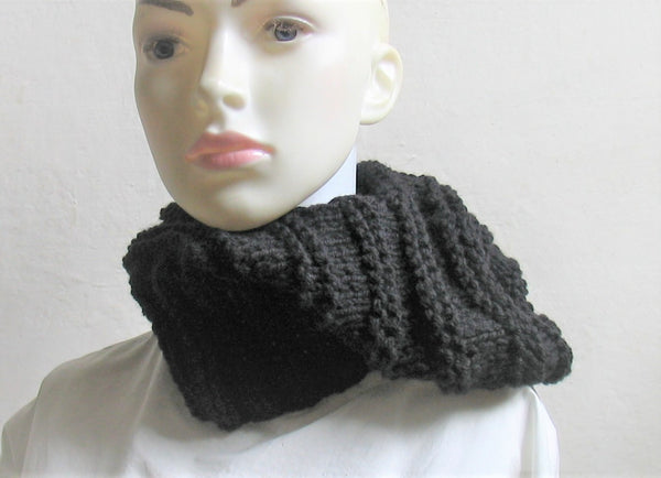Hand Knitted Balaclava Winter Hat Full Face Mask Helmet Hand Knit Ski Mask Balaclava Fits Men Women Face Cover Cold Weather Mask Handmade Unisex Balaclava