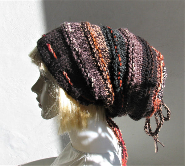 Handmade Unisex Dreads Long / Tube Hat