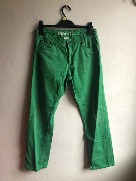 Original 90s Vintage Mint Green Jeans Pants Jeans Size L